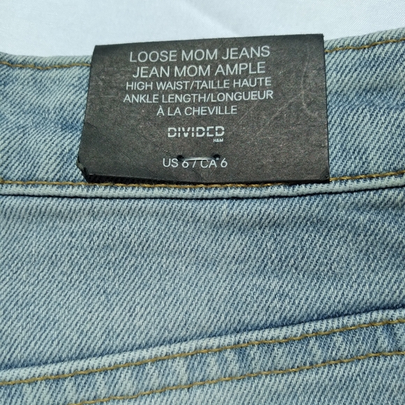 H&M DIVIDED Loose Mom Jeans. - Picture 7 of 7